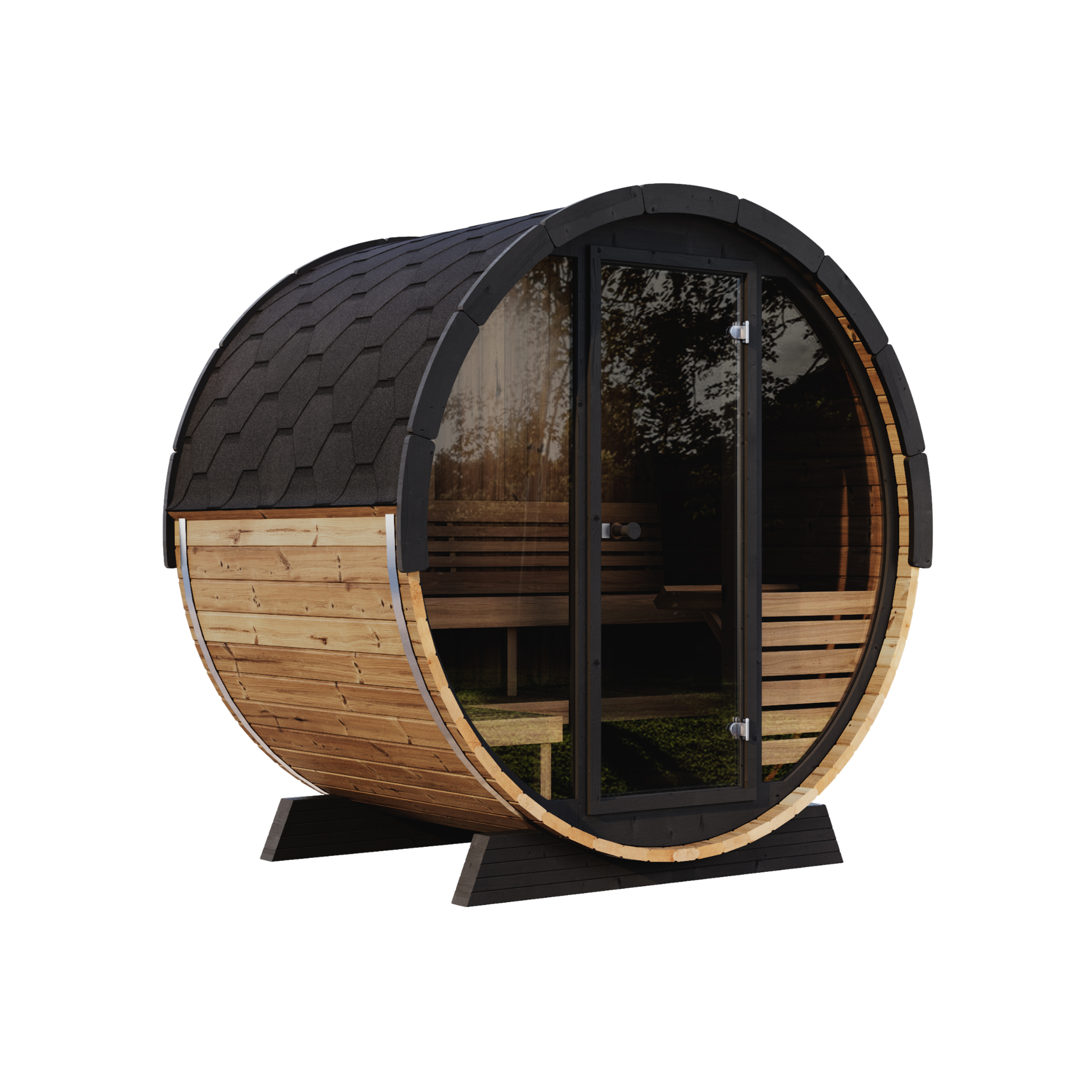 LUX Thermo-Spruce Barrel Sauna Series