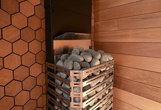 Saunum AIR 7 WiFi Sauna Heater Package, 6.4kW